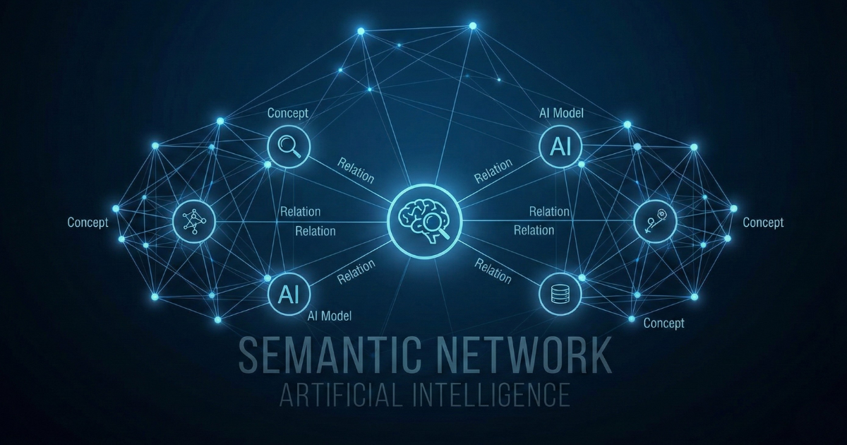 Semantic Networks: The Hidden Web of Knowledge Behind Smart AI Systems