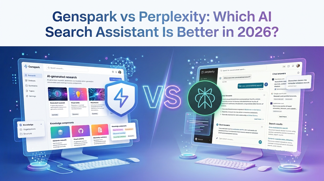 Genspark vs Perplexity: Which AI Search Assistant Is Better in 2026?