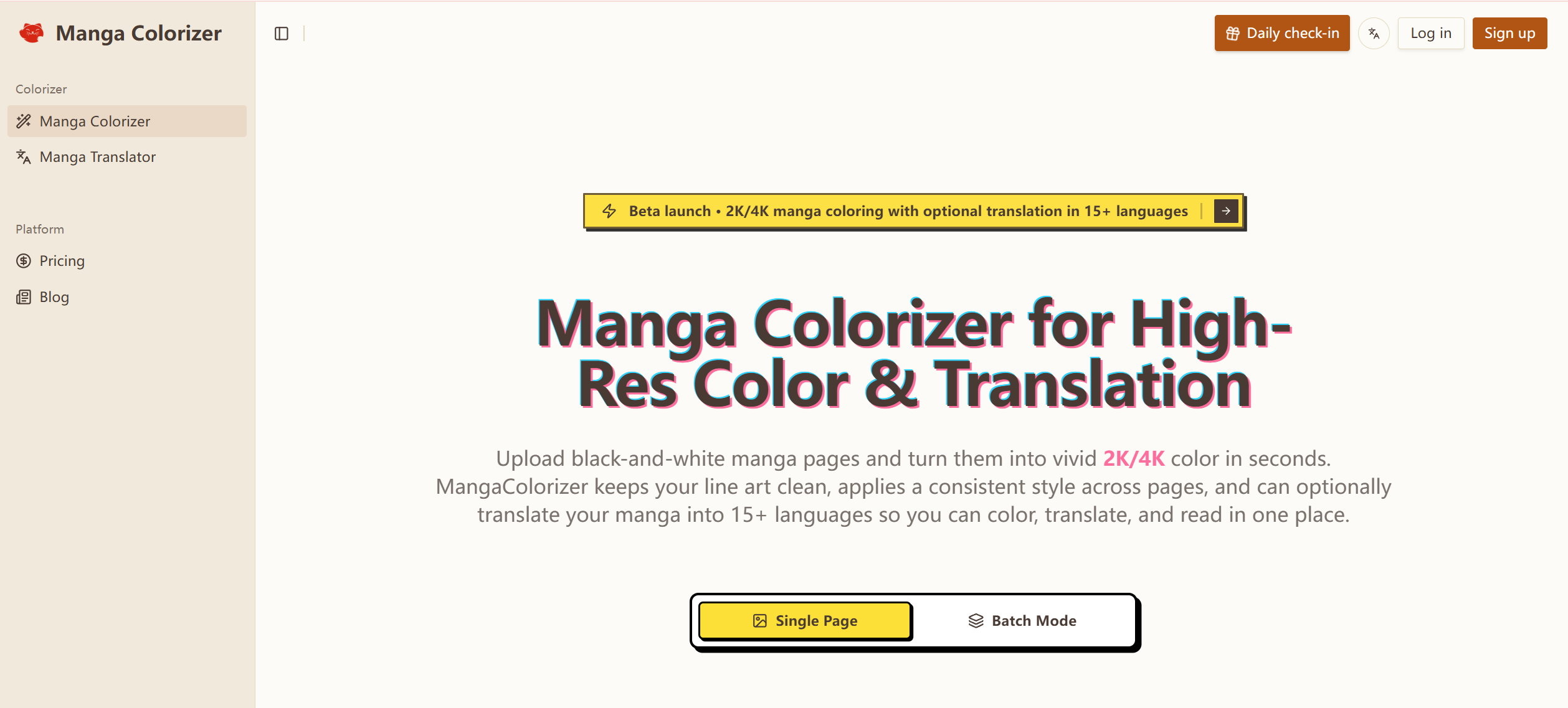 Manga Colorizer